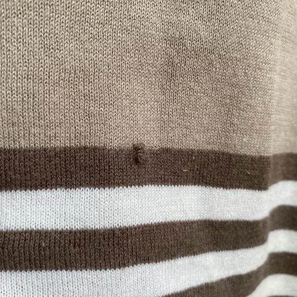 The LIMITED (Original) Outback Red colorblock stripe tunic sweater - size XL🔻 - Picture 5 of 6